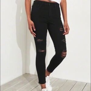 Hollister High Rise Crop Jean Leggings